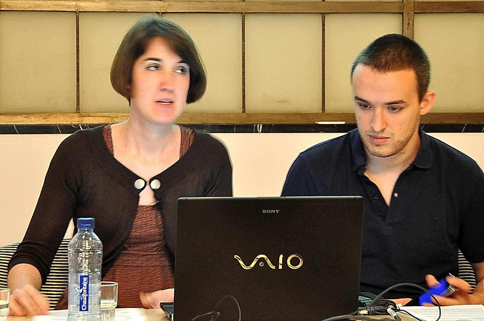 Stéphanie Gohy et Benjamin Martin Léon